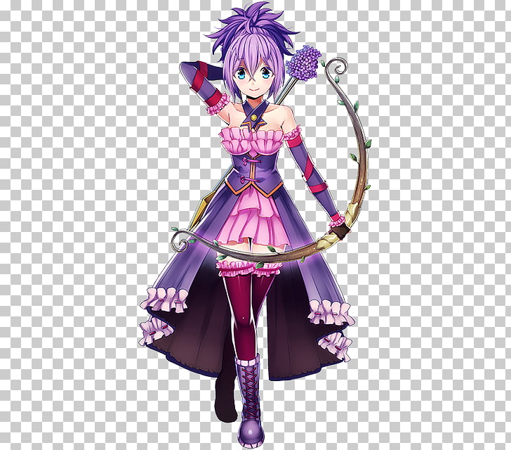 Flower Knight Girl Common Lilac 萌娘百科 Common Lilac Png Clipart