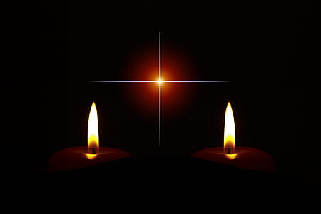 two enlightened candles thumbnail