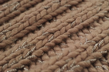 brown knit textile thumbnail