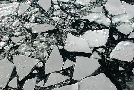 broken ice from frosted water thumbnail