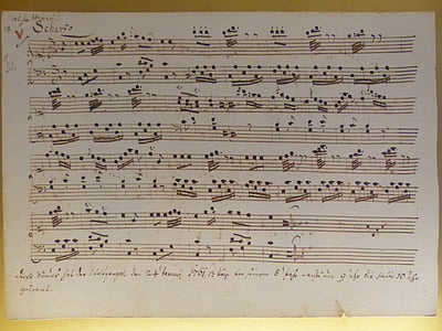 white musical note paper thumbnail