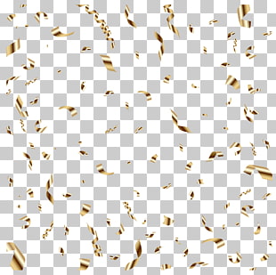 Birthday Sequin Confetti Balloon Photography, gold confetti, yellow decors lot PNG clipart