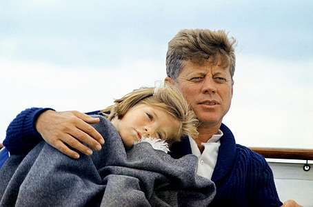 John F. Kennedy hugging boy thumbnail