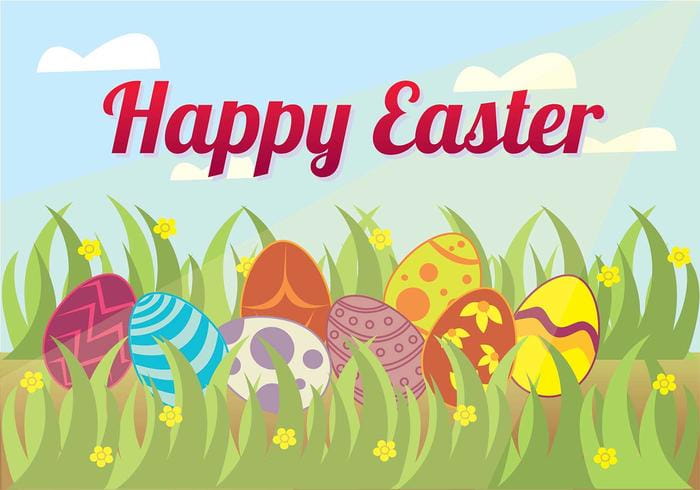 easter egg hunt in the grass background vector svg eps file free egg hunt background
