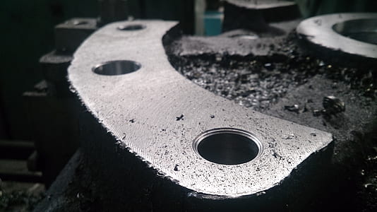grey metal tool with three holes thumbnail