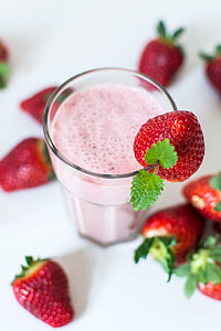 Strawberry mint milkshake thumbnail