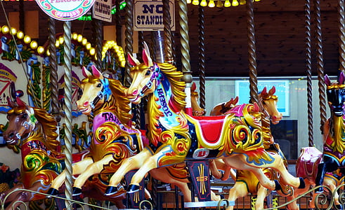 gold-and-red horse carousel thumbnail