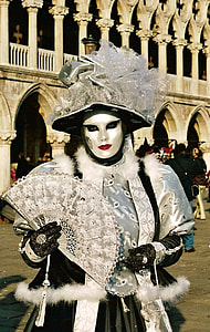person dressed as a character standing in front of a white building thumbnail