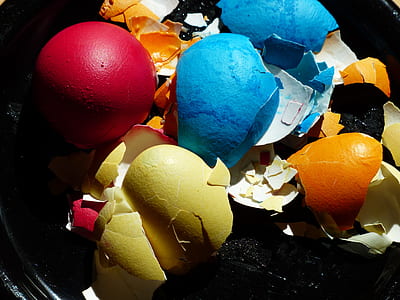 assorted-color egg shell lot thumbnail