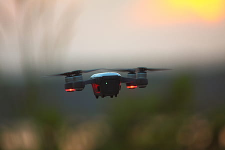 Selective Focus Photography of Red Quadcopter thumbnail