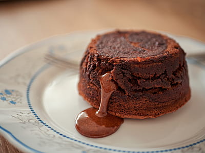 food, plate, blur, chocolate thumbnail