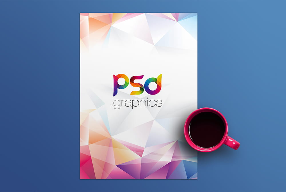 A4 Paper Mockup Free PSD psd file