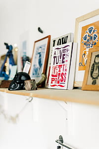 Assorted Table Decors on Brown Wooden Ledge thumbnail