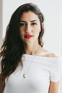 woman staring at the camera thumbnail