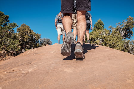 man walking on mountain thumbnail
