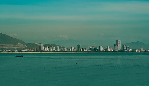 City Escape Against Mountains thumbnail