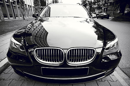 black-and-white, street, car, vehicle thumbnail