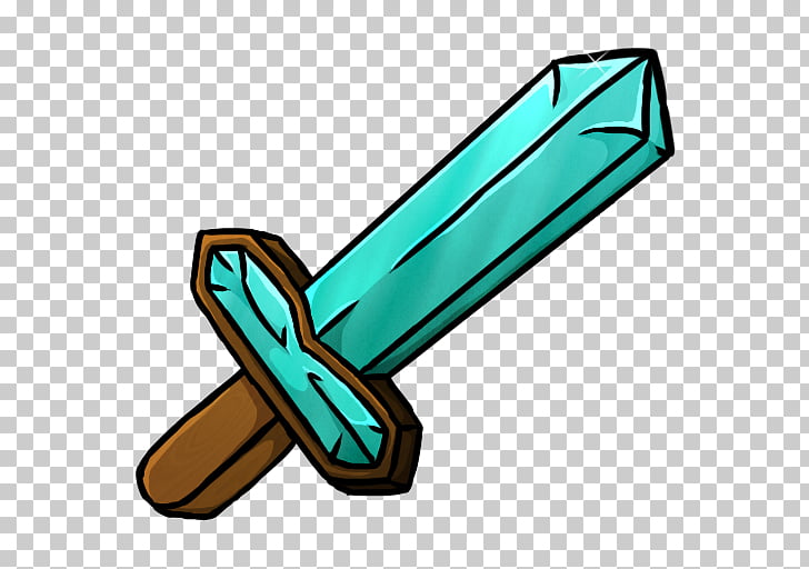 Minecraft Diamond Sword Ico Icon Diamond Sword Minecraft Blue