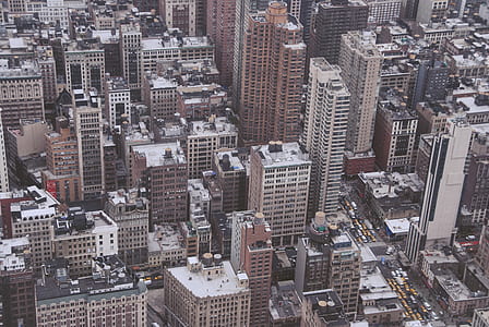 aerial view of skyscrapers thumbnail