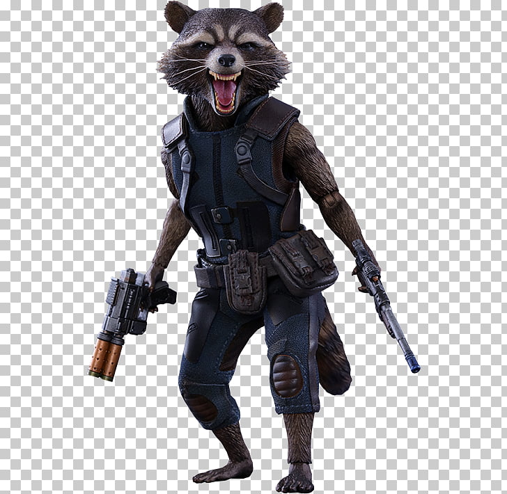 Rocket Raccoon Yondu Drax the Destroyer Hot Toys Limited 1:6 scale modeling, Groot Guardians Of The Galaxy PNG clipart