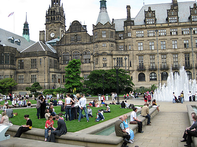 Sheffield Town Hall in England thumbnail