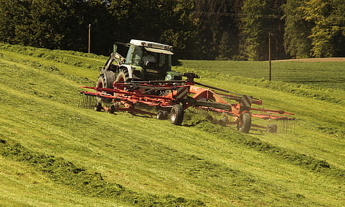 tractor, agriculture, hay, tractors thumbnail