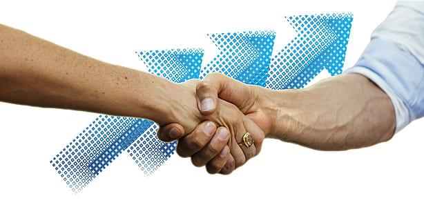 two persons shaking hands thumbnail