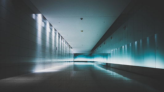 white tile hallway thumbnail