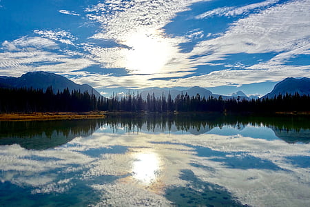 body of water near forest thumbnail
