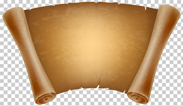 Papyrus Paper , Old Papyrus Decorative , brown rolled paper illustration PNG clipart
