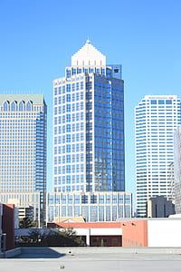 city, sky, skyline, blue thumbnail