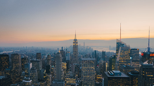 long exposure photography of New York City thumbnail
