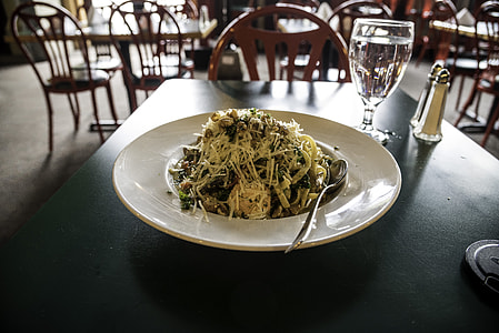 Salmon seafood pasta thumbnail