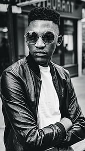 man in jacket while looking right side thumbnail