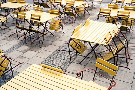 Empty street cafe thumbnail