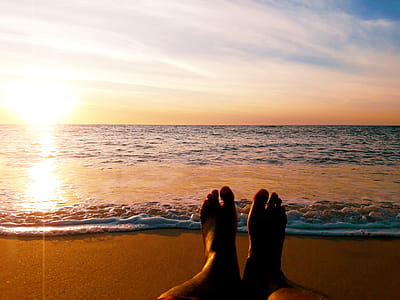 Person Shows Feet on Body of Awter thumbnail
