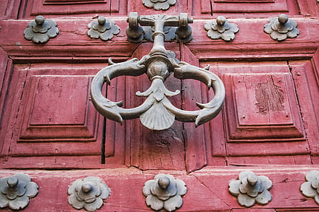 brown steel door knocker thumbnail