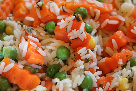 steam rice and vegetables thumbnail