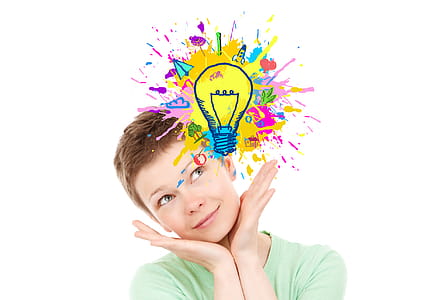 Explosion of Ideas - Woman Generating Ideas thumbnail