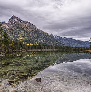 photography of mountain away from body of water thumbnail