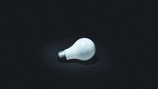 white light bulb thumbnail