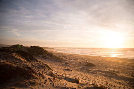 beach shore during golden time thumbnail