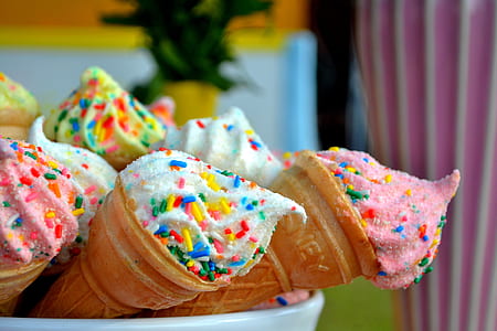 close-up photography of assorted-color ice creams thumbnail