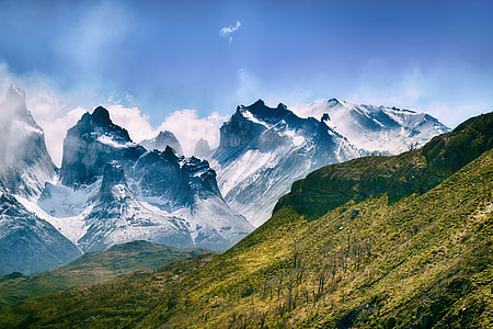 Snow-capped mountains in Chile thumbnail