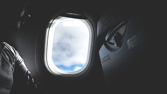Airplane Window Opened thumbnail