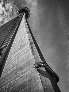 grayscale space needle tower thumbnail