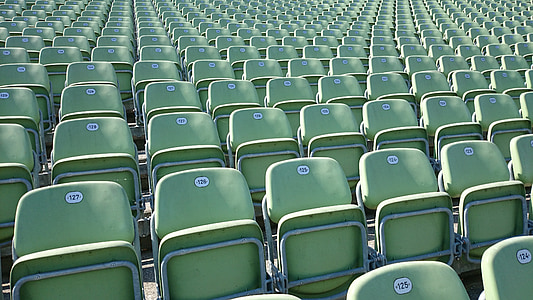 photo of green theater stadium set thumbnail