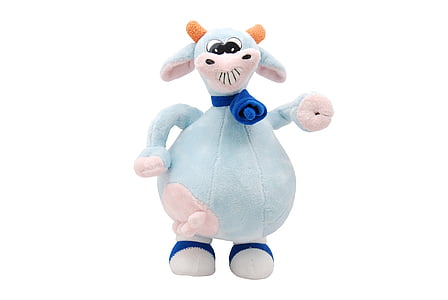 teal and pink animal plush toy thumbnail