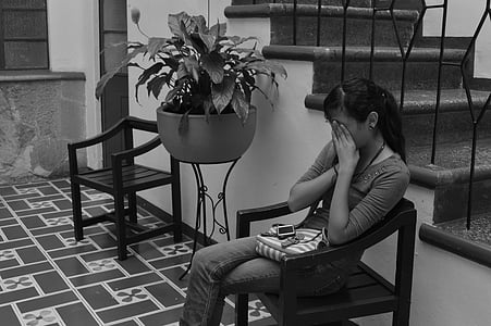 girl sitting on armchair thumbnail