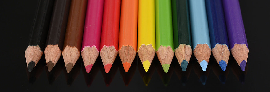 assorted-color pencils thumbnail